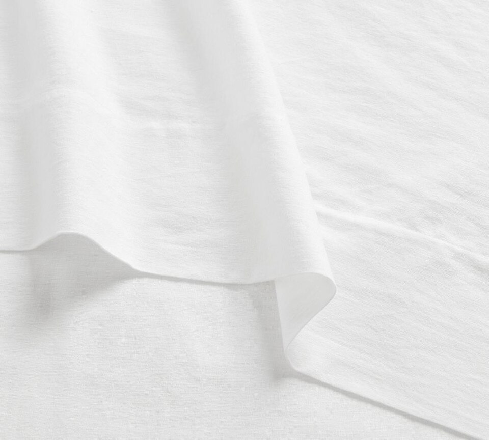 European Flax Linen/Cotton Sheet Set Pottery Barn Australia